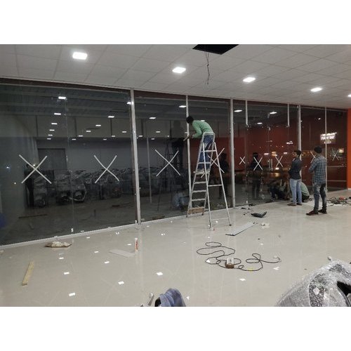 نحوه نصب پارتیشن شیشه‌ای 