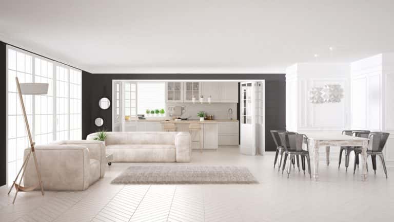 پارتیشن شیشه ای در منزل ست پارتیشن های فلزی و شیشه ای