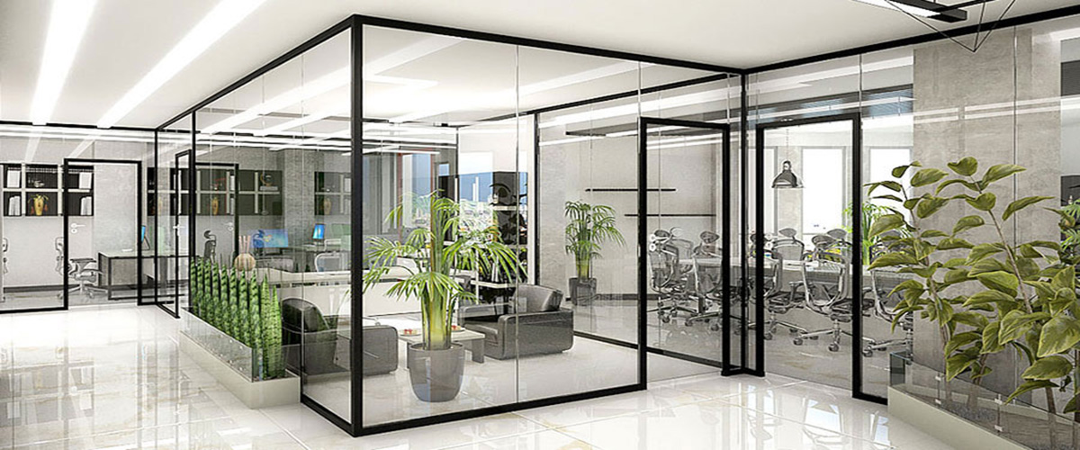 پارتیشن شیشه‌ای و تأثیر آن بر فضای کار تیمی
