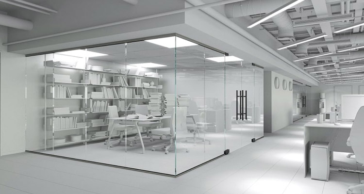 پارتیشن شیشه ای اداری و خانگی